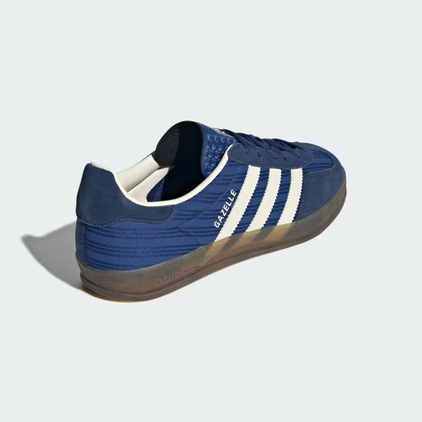 Women's Adidas Gazelle Indoor Shoes - Victory Blue/Night Indigo/Cream White