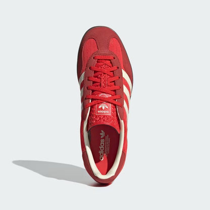 Women's Adidas Gazelle Indoor Shoes - Red/Better Scarlet/Cream White