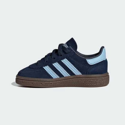 Infant's Adidas Handball Spezial Comfort Closure Shoes - Collegiate Navy/Clear Sky