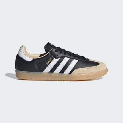Men's Adidas Samba OG Shoes - Core Black/Cloud White/Gum