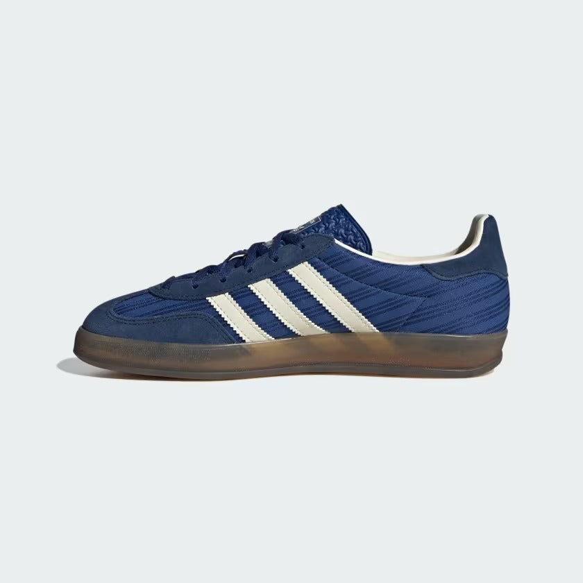 Women's Adidas Gazelle Indoor Shoes - Victory Blue/Night Indigo/Cream White