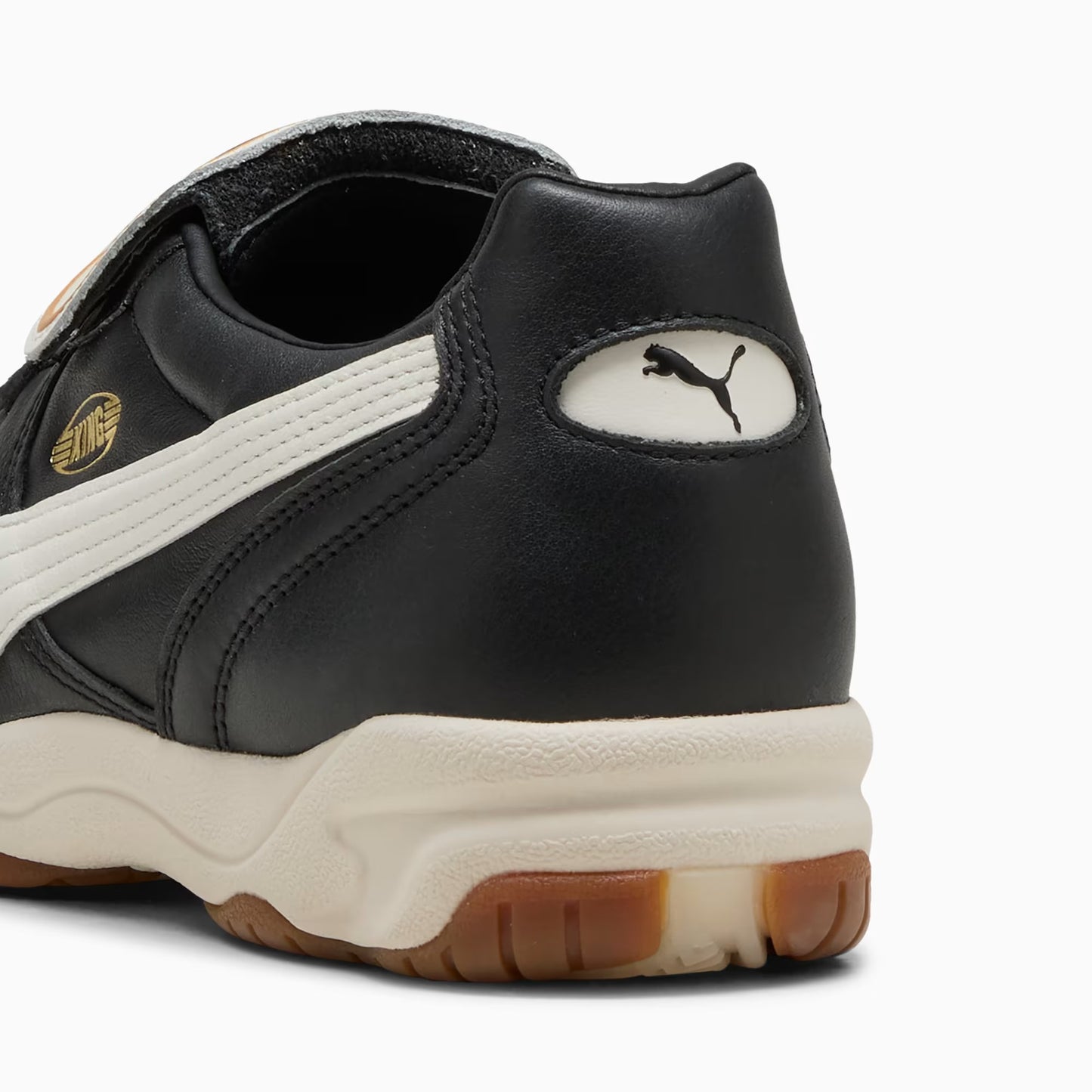Men's Puma King Indoor Sneakers - Black/Warm White
