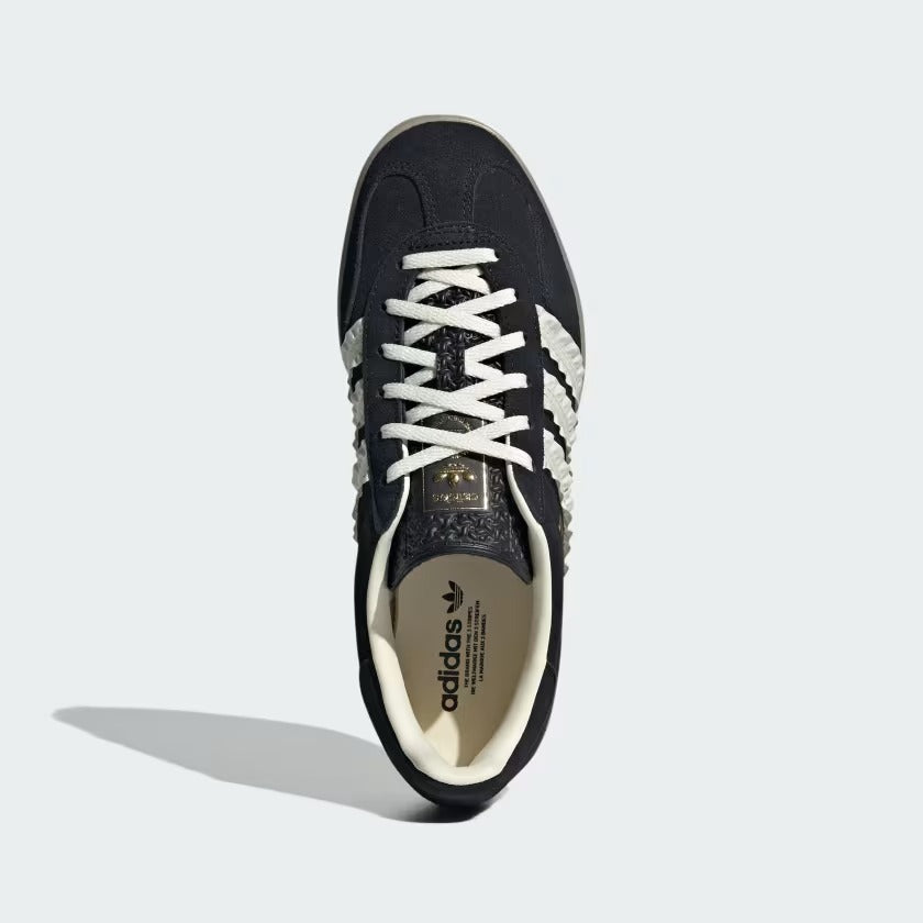 Women's Adidas Gazelle Indoor Shoes - Core Black/White Cream/Gum