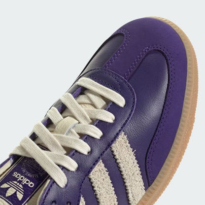 Women's Adidas Samba OG Shoes - Collegiate Purple/Cream White/Gum