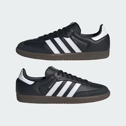 Grade School Adidas Samba OG Jeremy Scott - Core Black/White