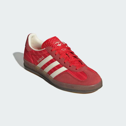 Women's Adidas Gazelle Indoor Shoes - Red/Better Scarlet/Cream White