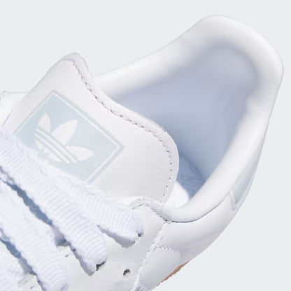 Women's Adidas Samba OG Shoes - Cloud White/Halo Blue