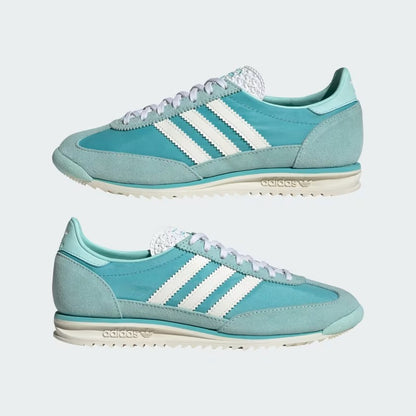 Women's Adidas SL 72 OG Shoes - Easy Mint/Semi Flash Aqua/Off White