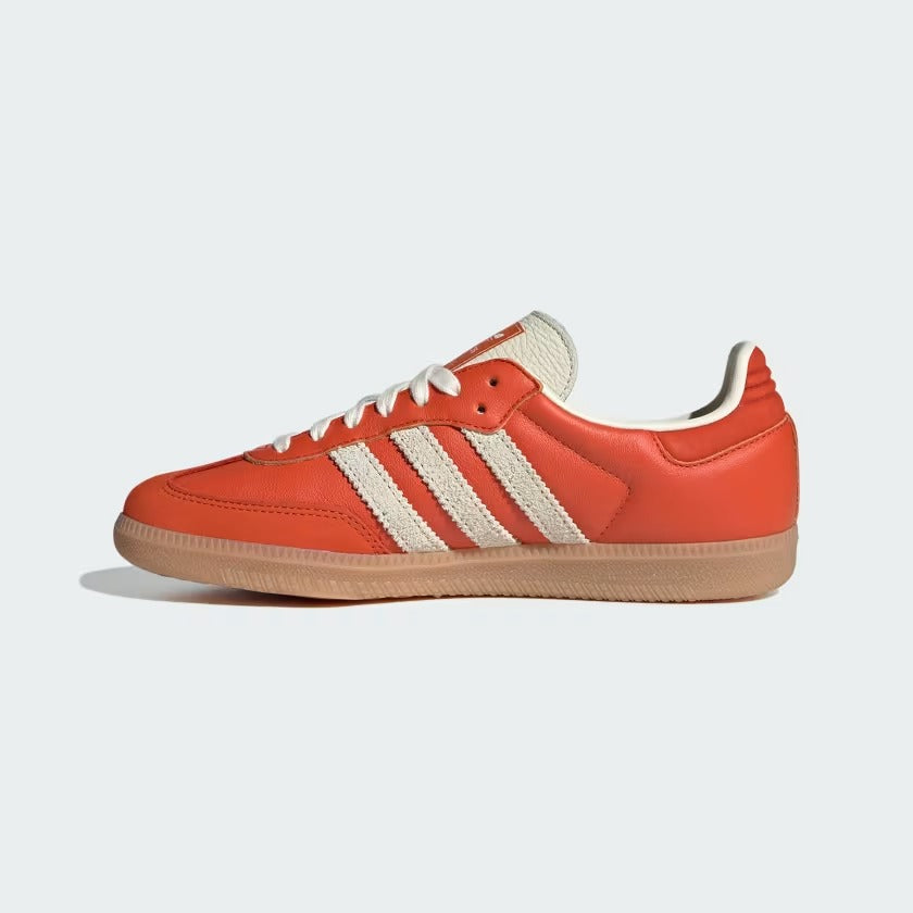 Women's Adidas Samba OG Shoes - Collegiate Orange/Cream White/Gum