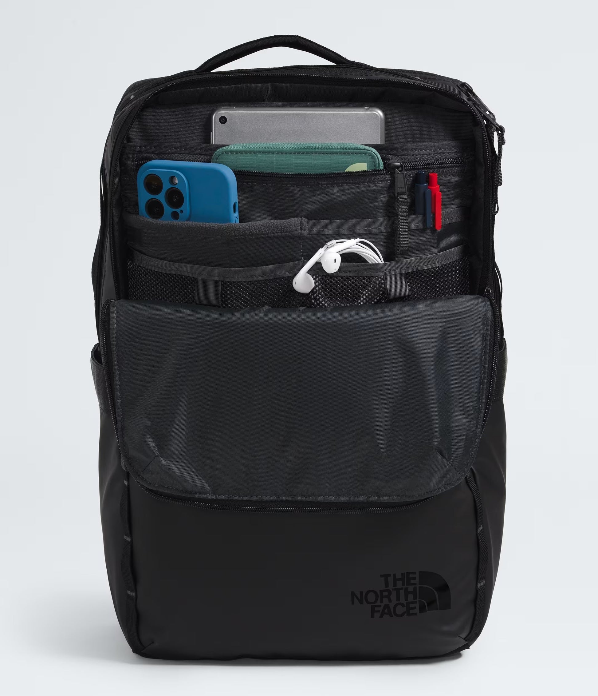 The North Face 26L Base Camp Voyager Daypack, Black Asphalt The North Face 26L Base Camp Voyager Daypack, Black Asphalt
