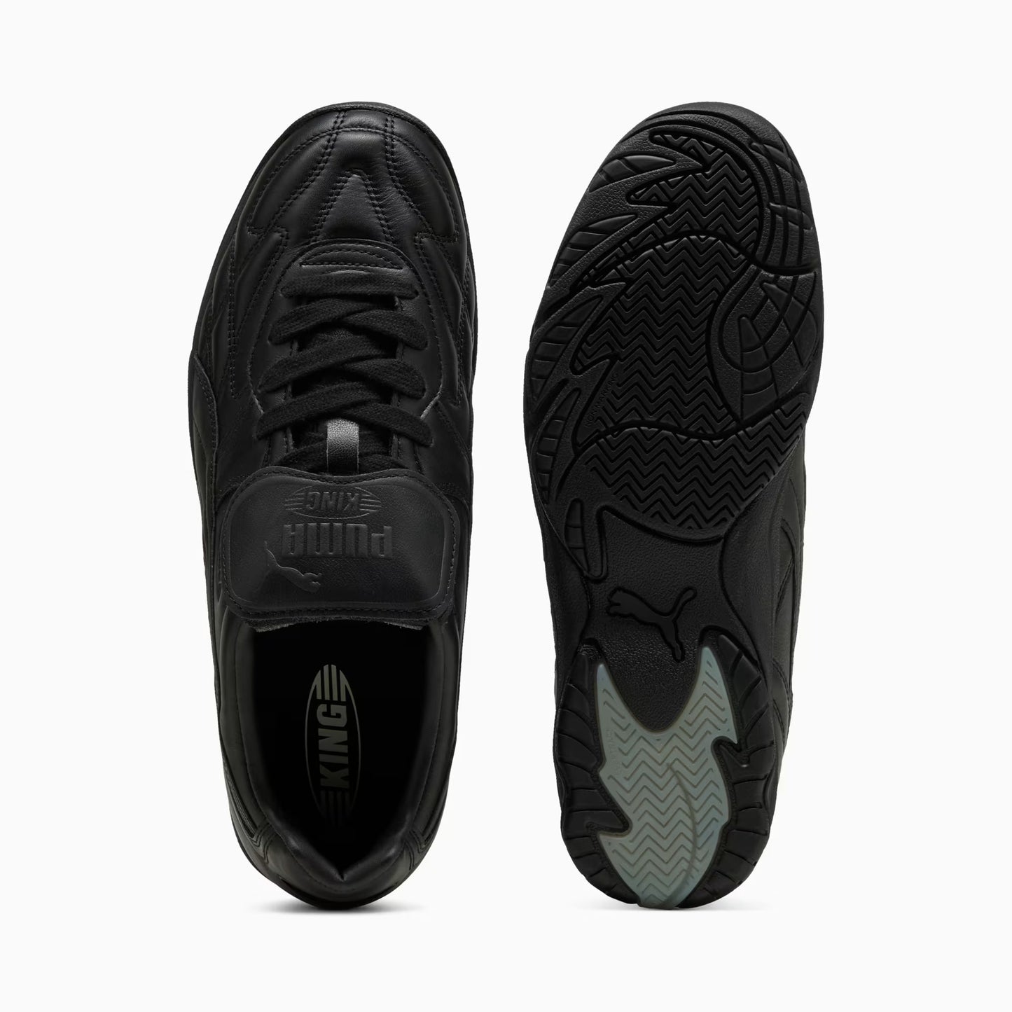 Men's Puma King Indoor Sneakers - Black/Black