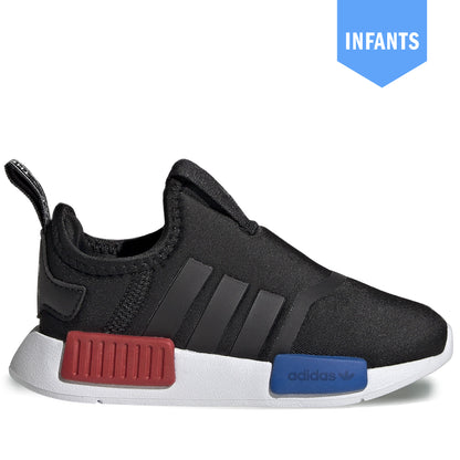 Infant's Adidas NMD 360 - Black/White/Scarlet