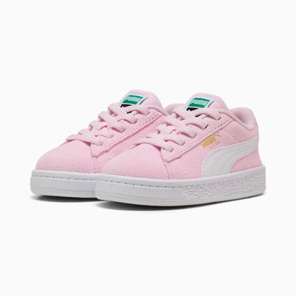 Infants Puma Suede Classic Sneakers - Pink Lady / Puma White