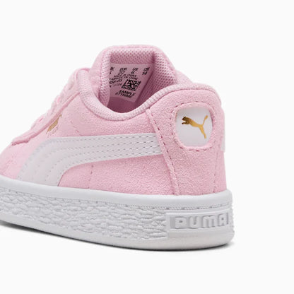 Infants Puma Suede Classic Sneakers - Pink Lady / Puma White