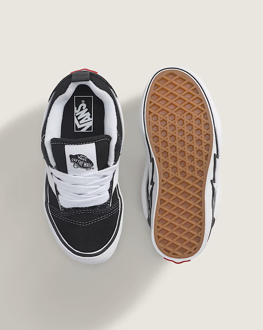 Vans Knu Skool Bolt Preschool - Black / White