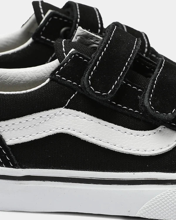 Infants Vans Old Skool V - Black / White