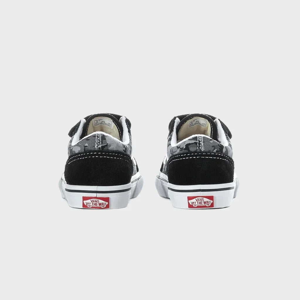 Infants Vans Old Skool V - Check Cameo Black / Light Grey