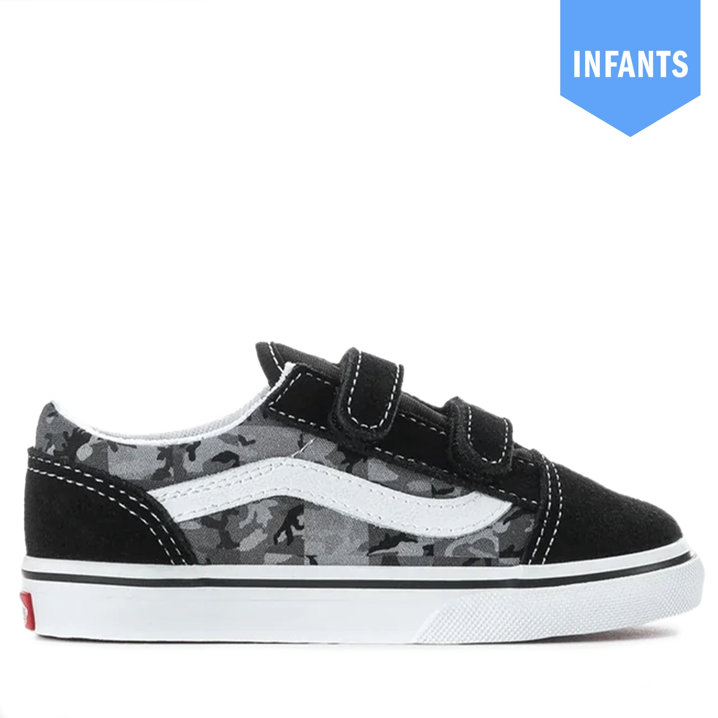 Infants Vans Old Skool V - Check Cameo Black / Light Grey