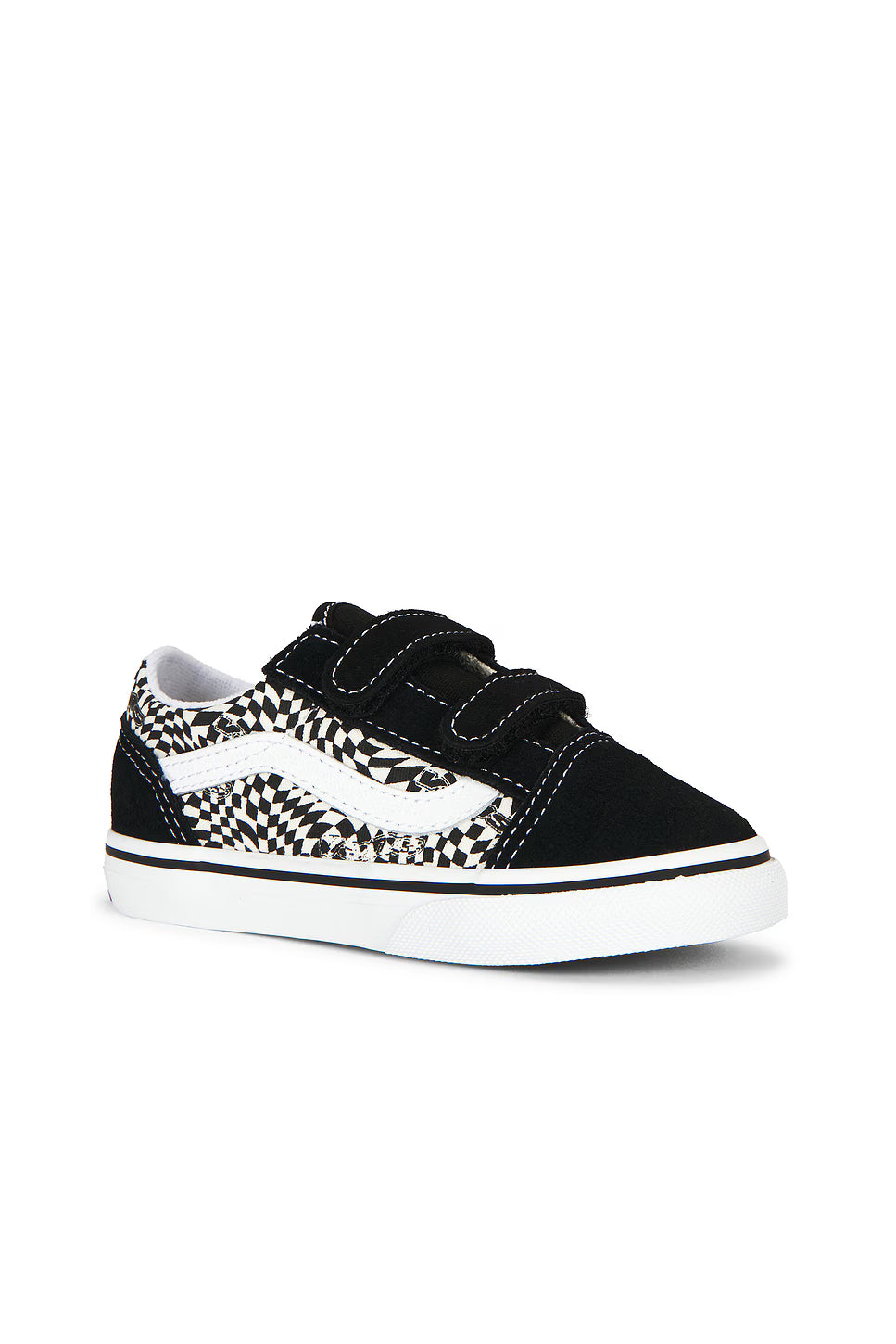 Infants Vans Old Skool V - Warp Black / Marshmallow