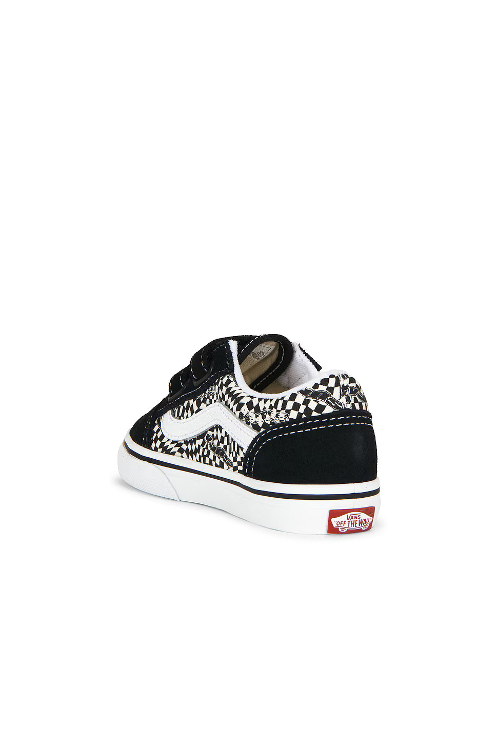 Infants Vans Old Skool V - Warp Black / Marshmallow