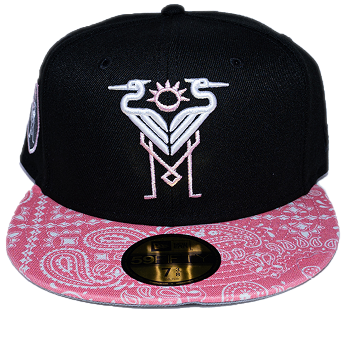 New Era Inter Miami 59Fifty Fitted Hat - Black/ Pink