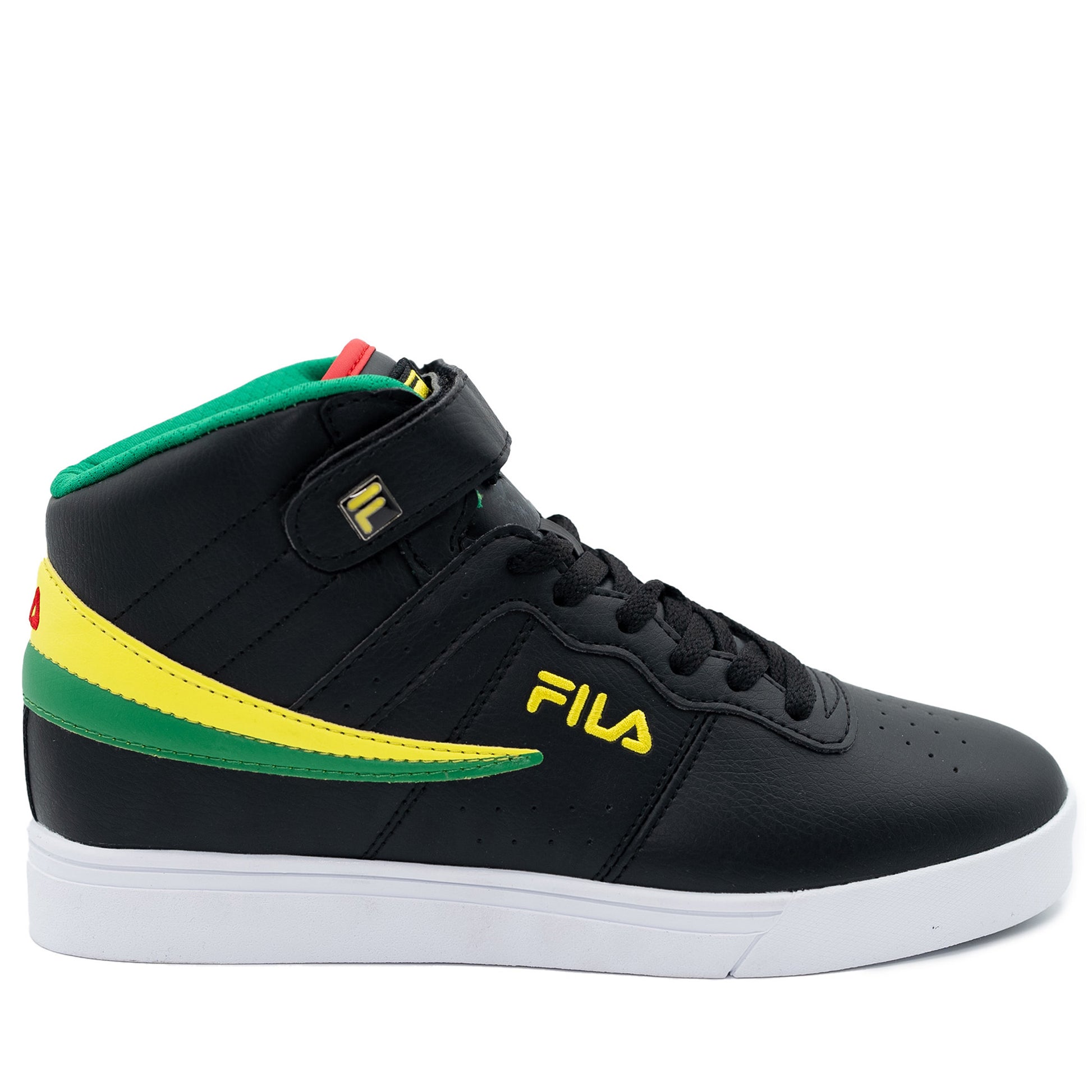 Men's Fila Vulc 13 Black/Yellow/Green Cool J's Miami online