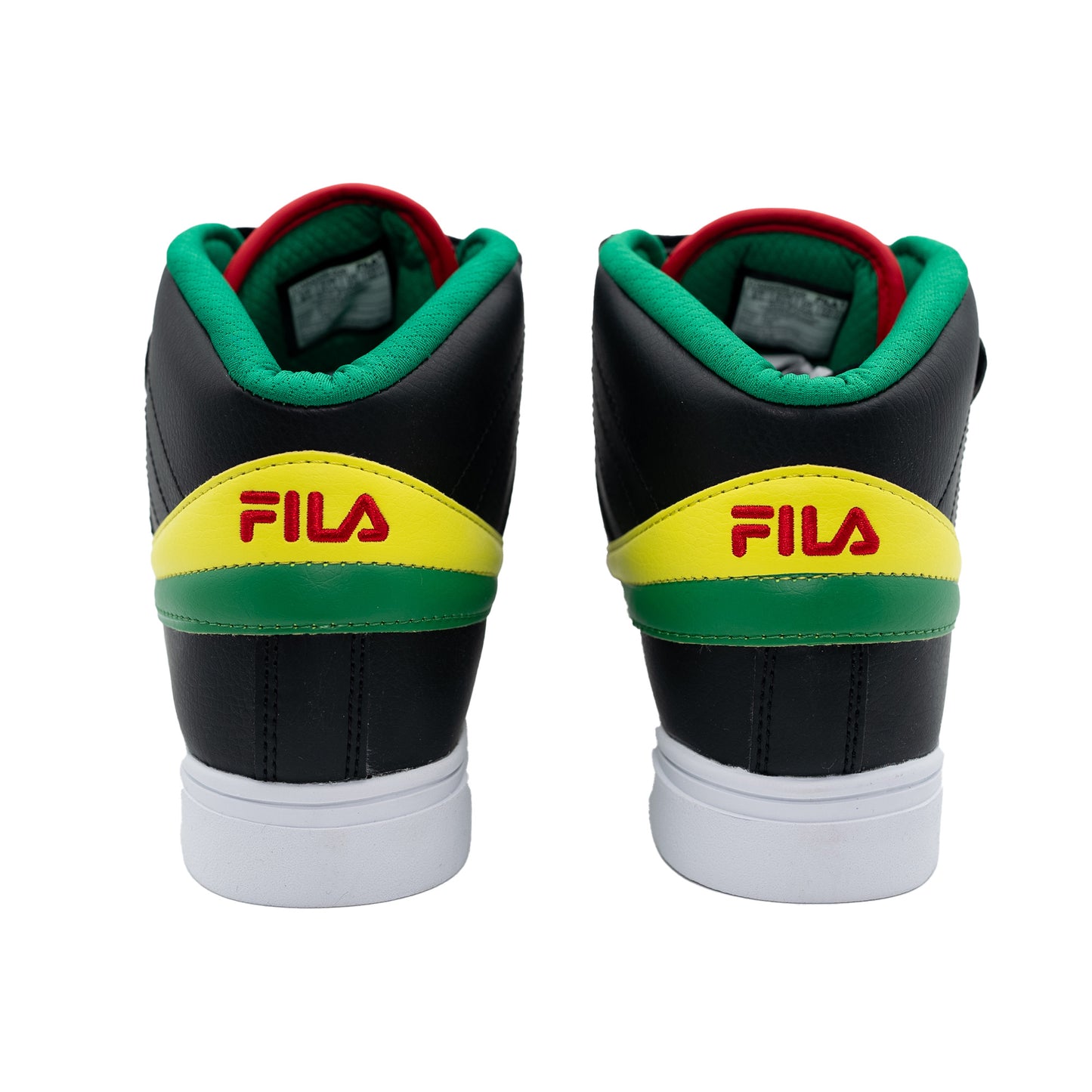 Men's Fila Vulc 13 - Black/Yellow/Green