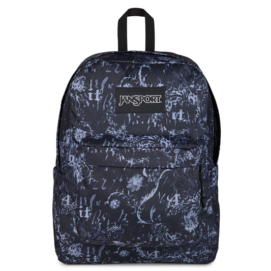 JanSport SuperBreak Plus Backpack - Afflicted Black Afflicted Black