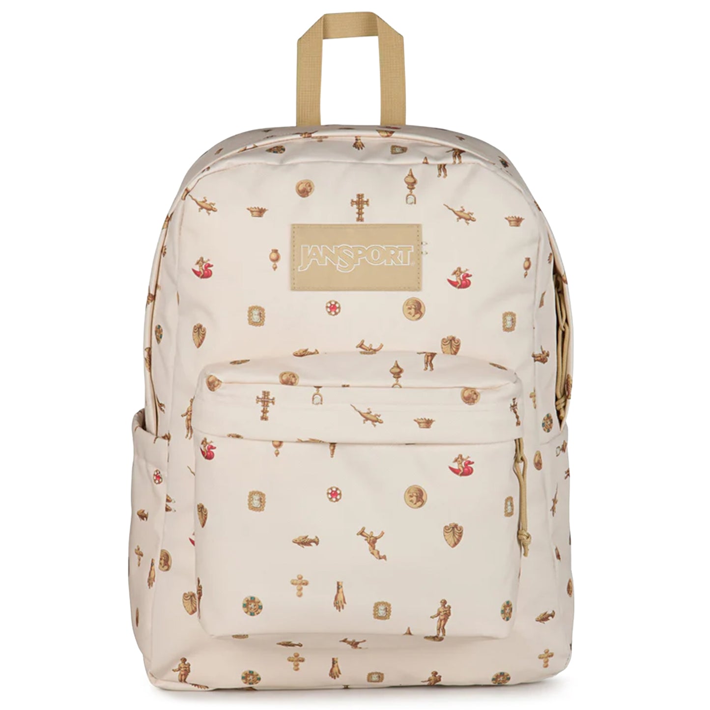 JanSport SuperBreak Plus Backpack - Gilded Relics / Moon Flower Gilded Relics Moon Flower