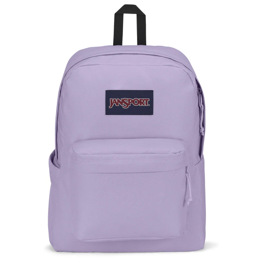 JanSport SuperBreak Plus Backpack - Pastel Lilac Pastel Lilac