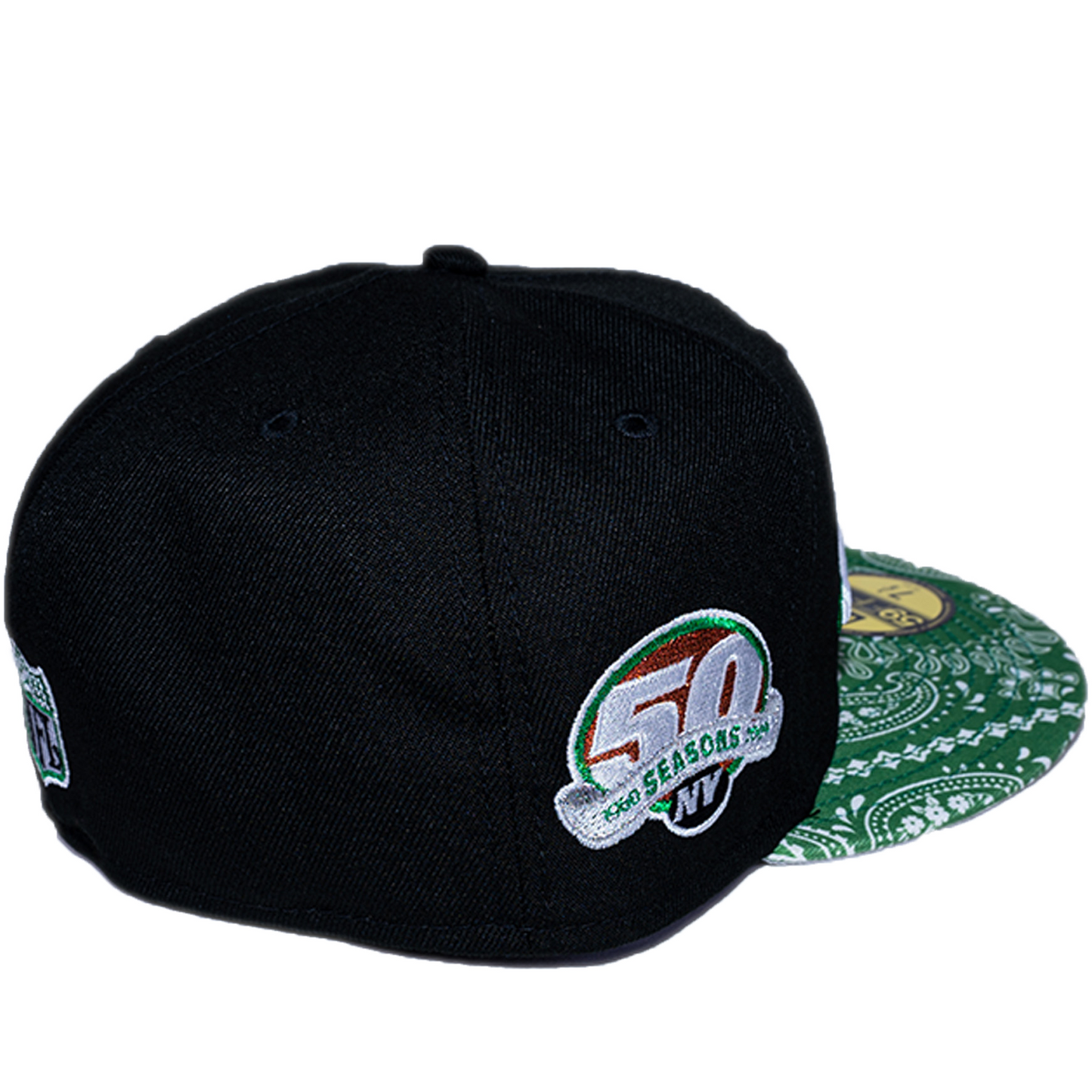 New Era New York Jets 59Fifty Fitted Hat - Black/ Green