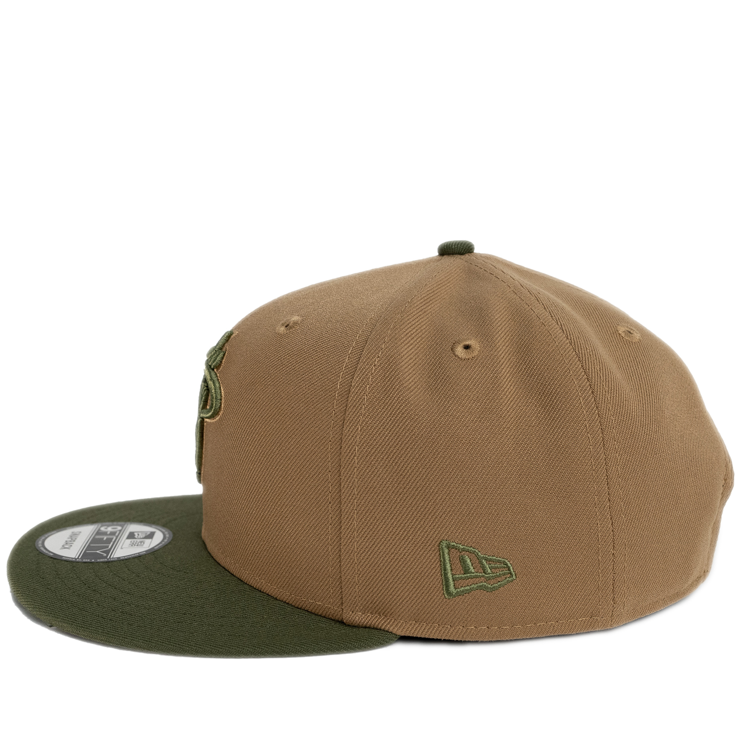 New Era Miami Heat 9FIFTY Adjustable Hat - Khaki/ Olive