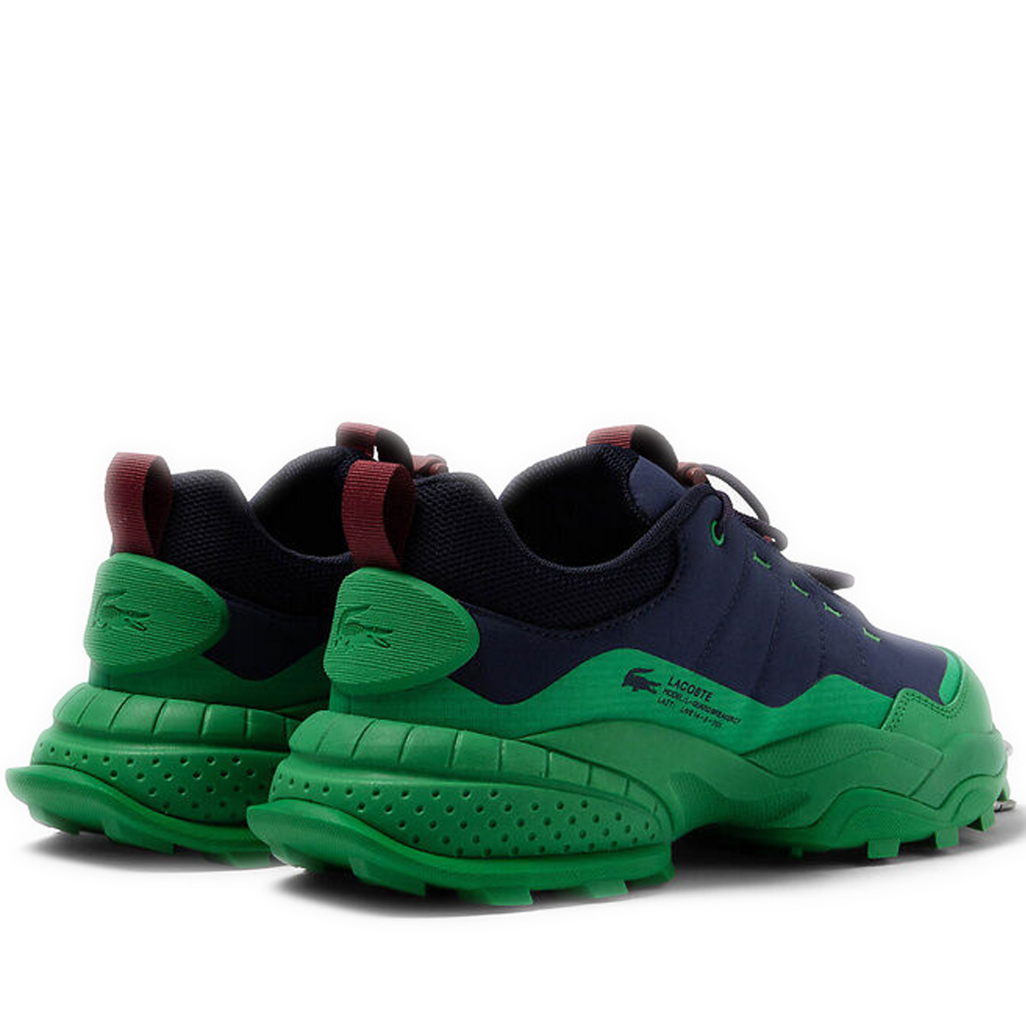 Men's Lacoste L-Guard Breaker CT Textile Outdoor Sneakers - Navy Blue/ Green
