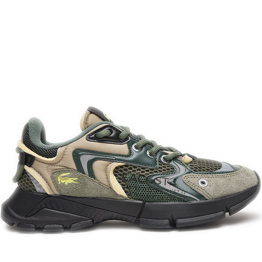 Men's Lacoste L003 Neo Sneakers - Khaki/ Dark Green