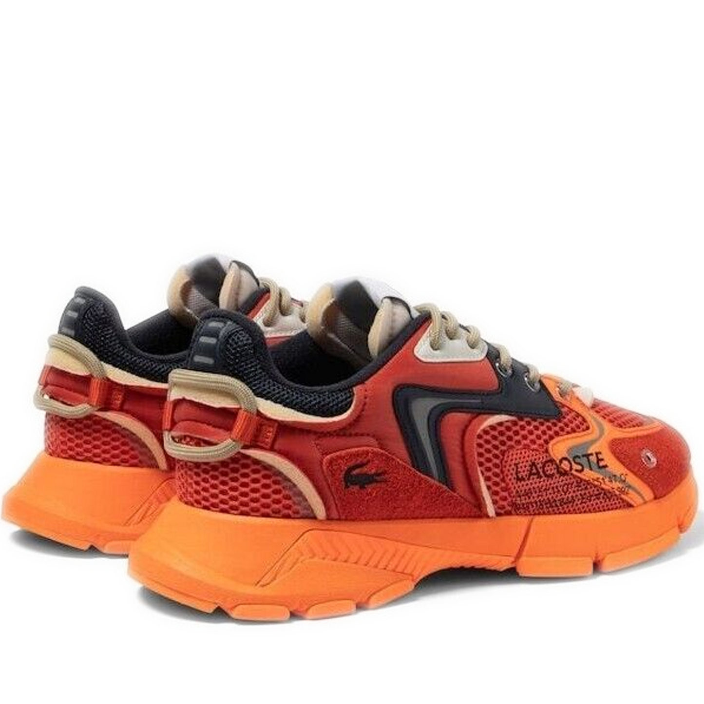Men's Lacoste L003 Neo Sneakers - Red/ Orange