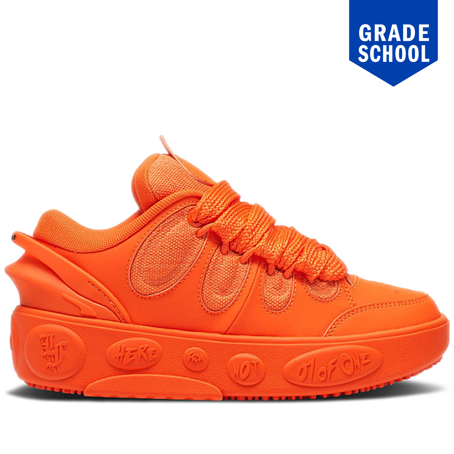 Grade School Puma LaFrancé Gifted - Orange/Black