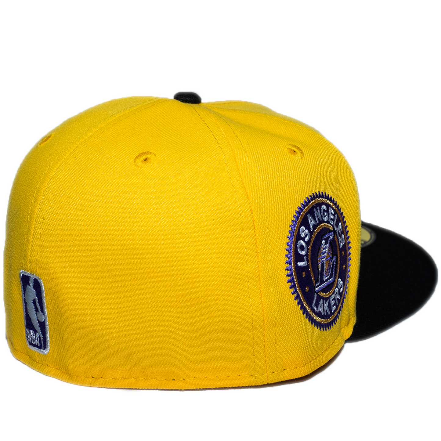 New Era Los Angeles Lakers 59Fifty Fitted Hat - Yellow/ Black