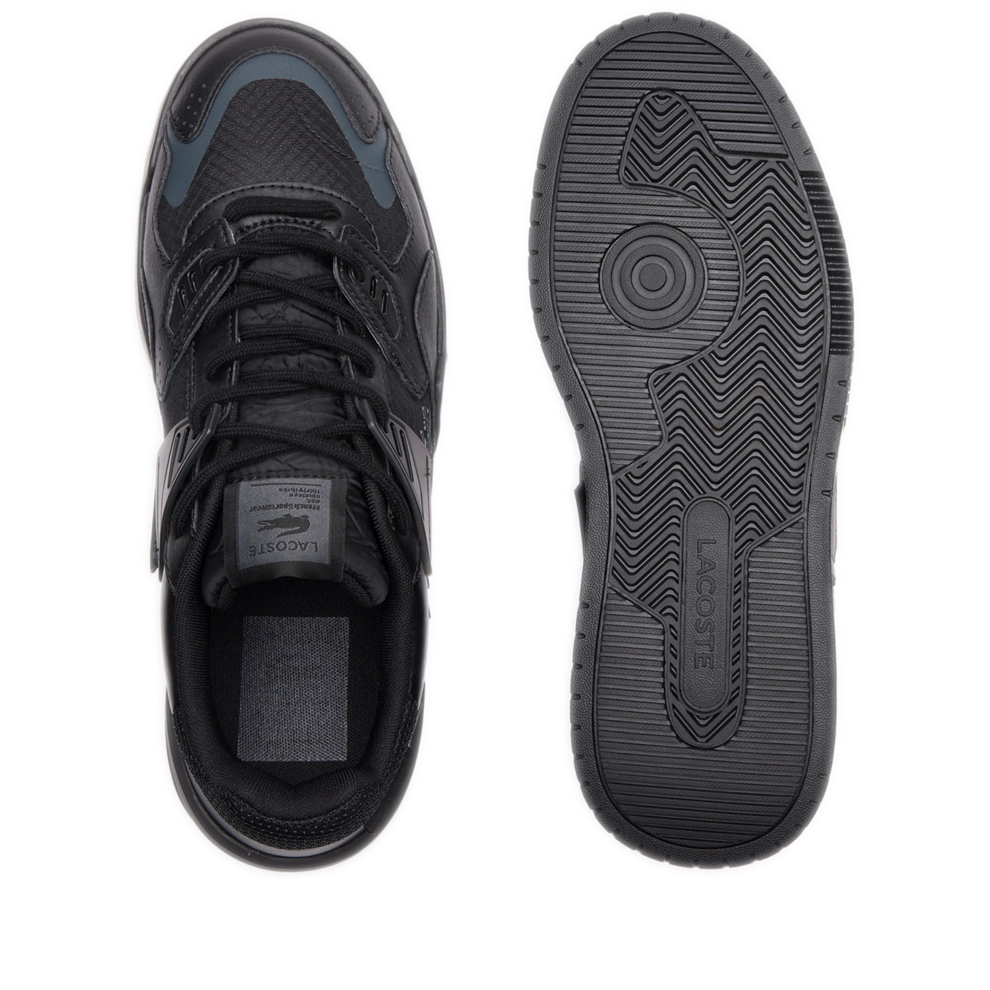 Men's Lacoste LT 125 Sneakers - Black/ Black