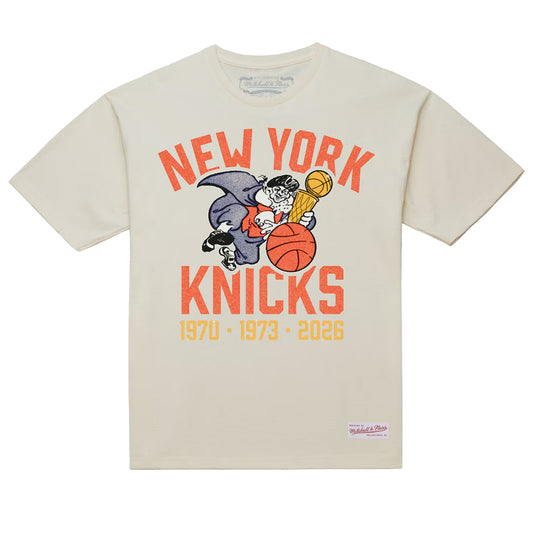 Mitchell & Ness Knickerbocker New York Knicks NBA Finals Champions - Cream