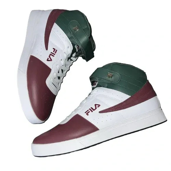 Men's Fila Vulc 13 BC - Green/White/Burgundy