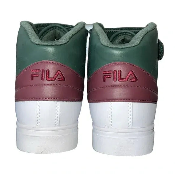 Men's Fila Vulc 13 BC - Green/White/Burgundy