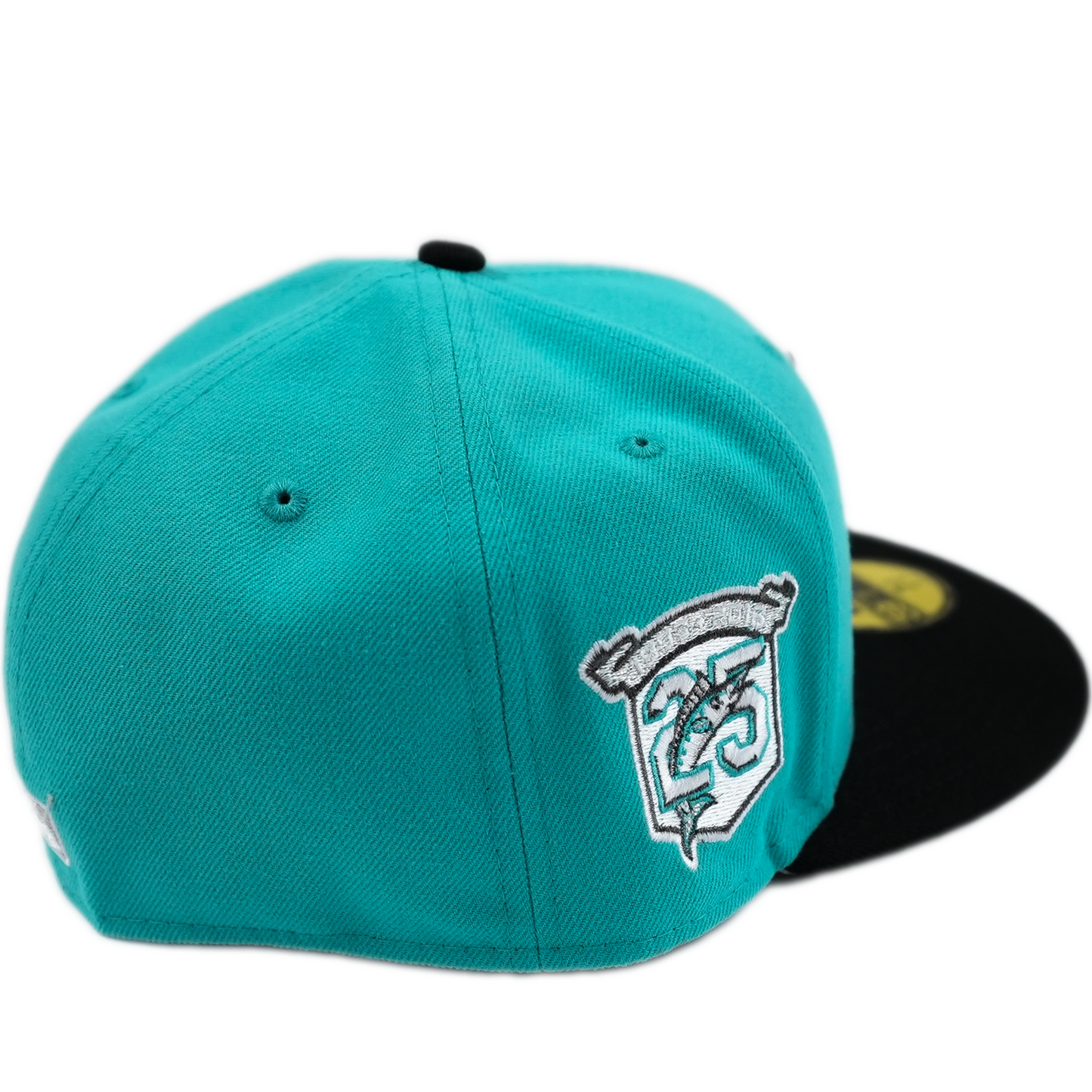 New Era Florida Marlins 59Fifty Fitted Hat - Teal/ Black