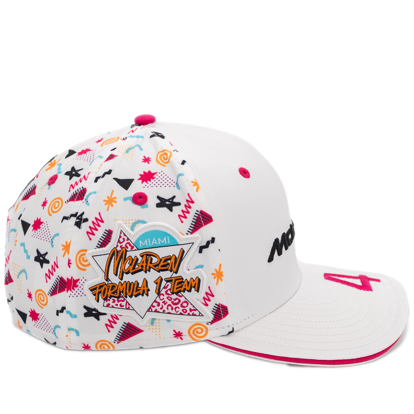 New Era Miami McLaren 9SEVENTY Adjustable Hat - White