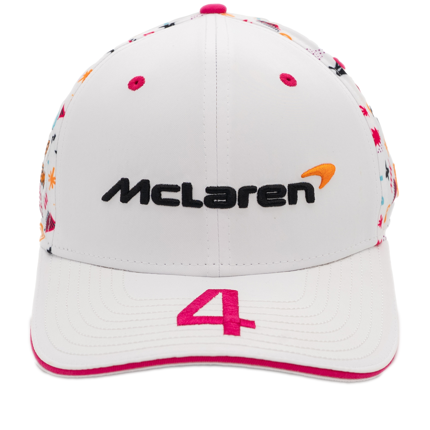 New Era Miami McLaren 9SEVENTY Adjustable Hat - White