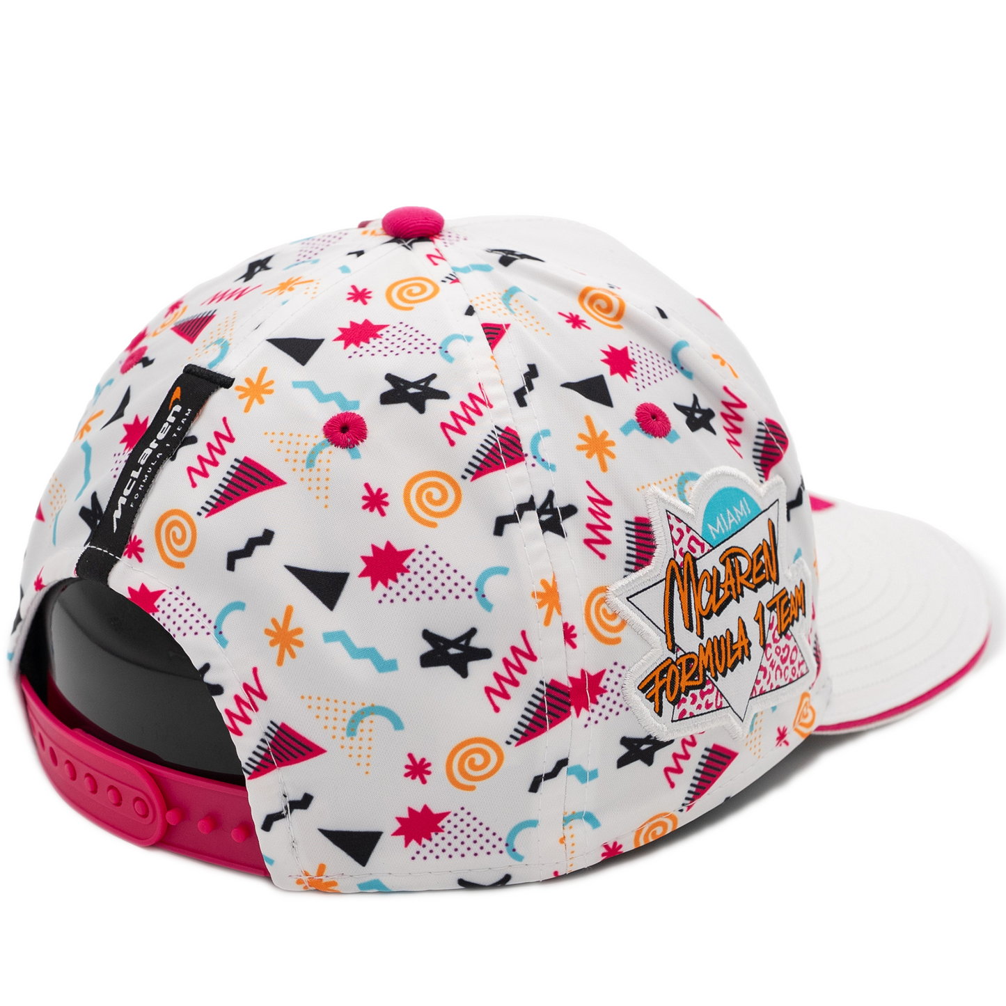 New Era Miami McLaren 9SEVENTY Adjustable Hat - White