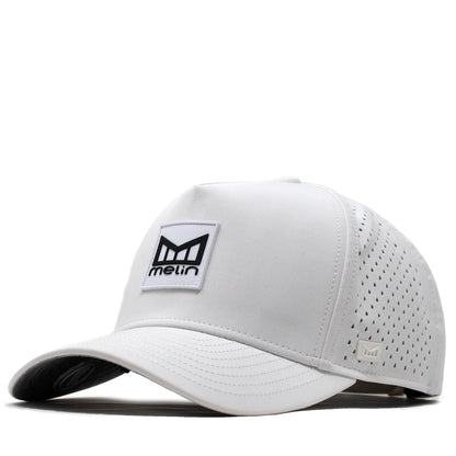 Melin Odysea Stacked Hydro Snapback- White