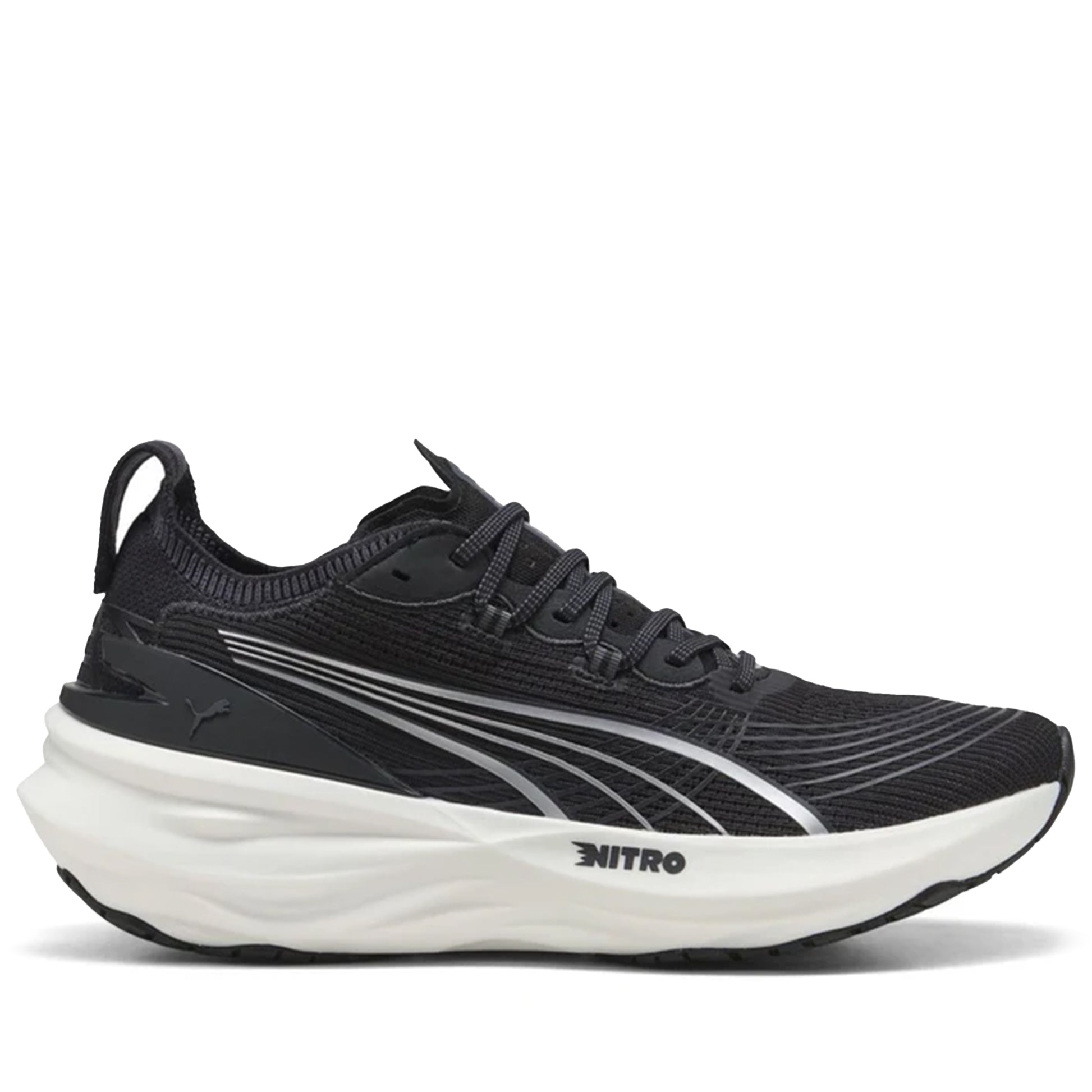 Men's Puma ForeverRun Nitro 2 - Puma Black/Puma White Puma Black Puma White
