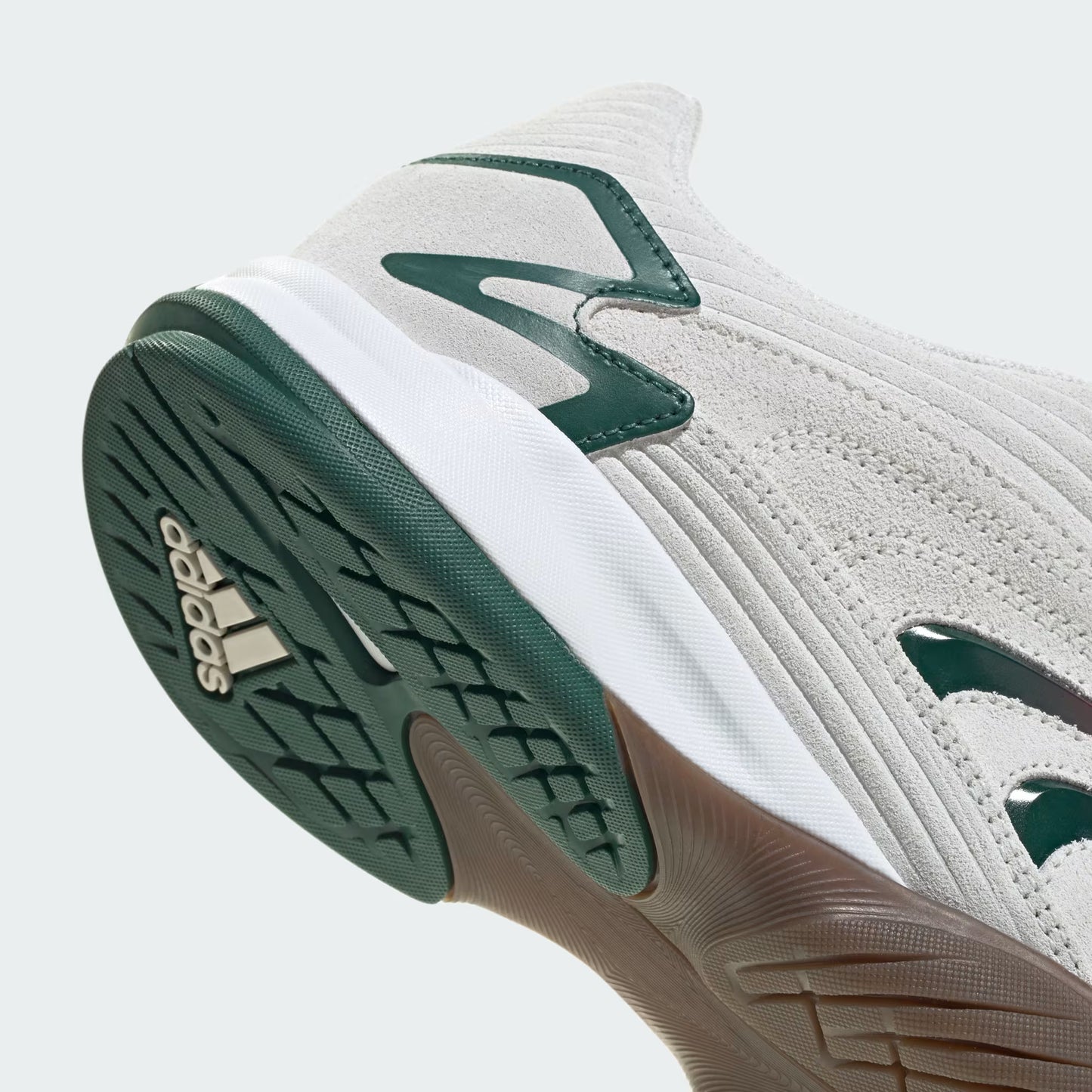Men's Adidas Predator Sala - Core White / Collegiate Green / Cloud White