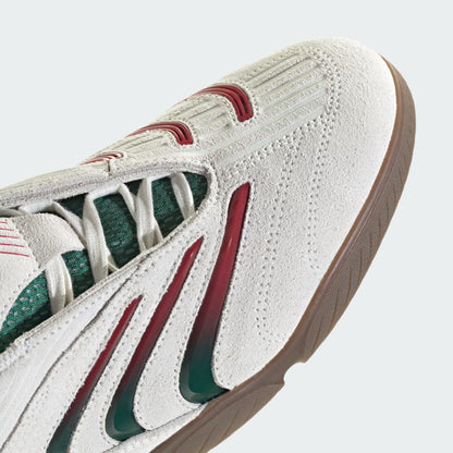 Men's Adidas Predator Sala - Core White / Collegiate Green / Cloud White