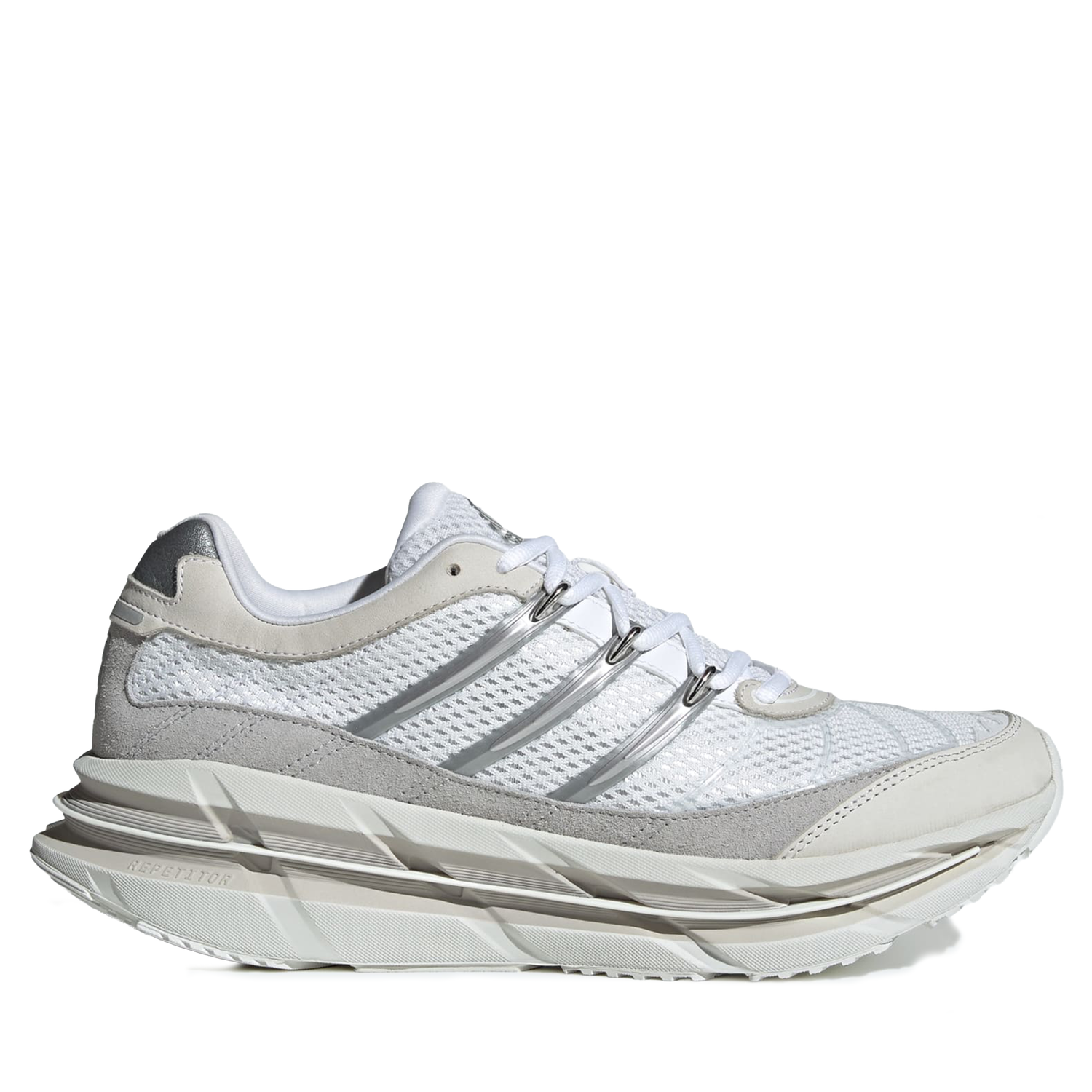 Men´s Adidas Adistar HRMY Cloud White Matte Silver Silver Metallic